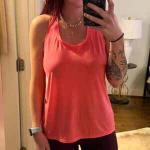 Gapfit coral racerback tank size S